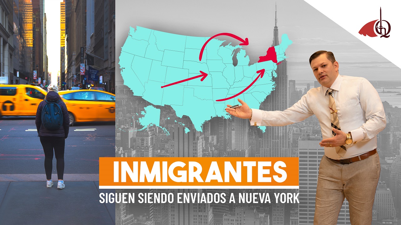 Inmigrantes enviados a Nueva York