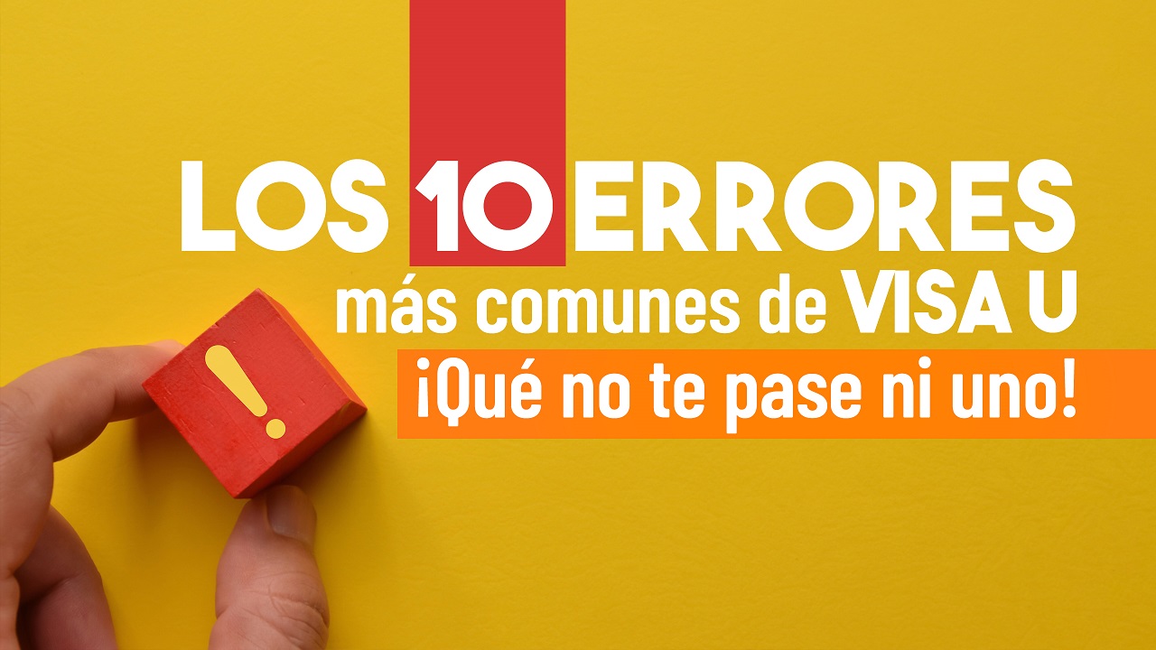 errores más comunes de VISA U