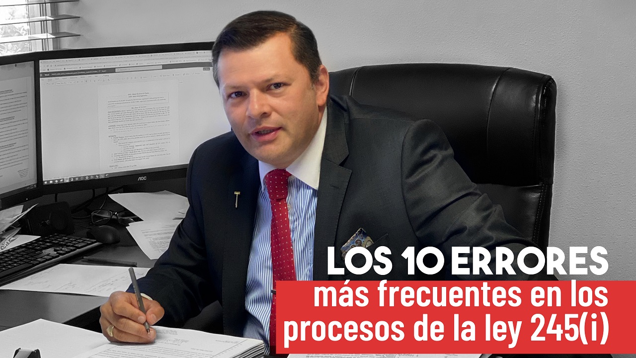 procesos de la ley 245(i)