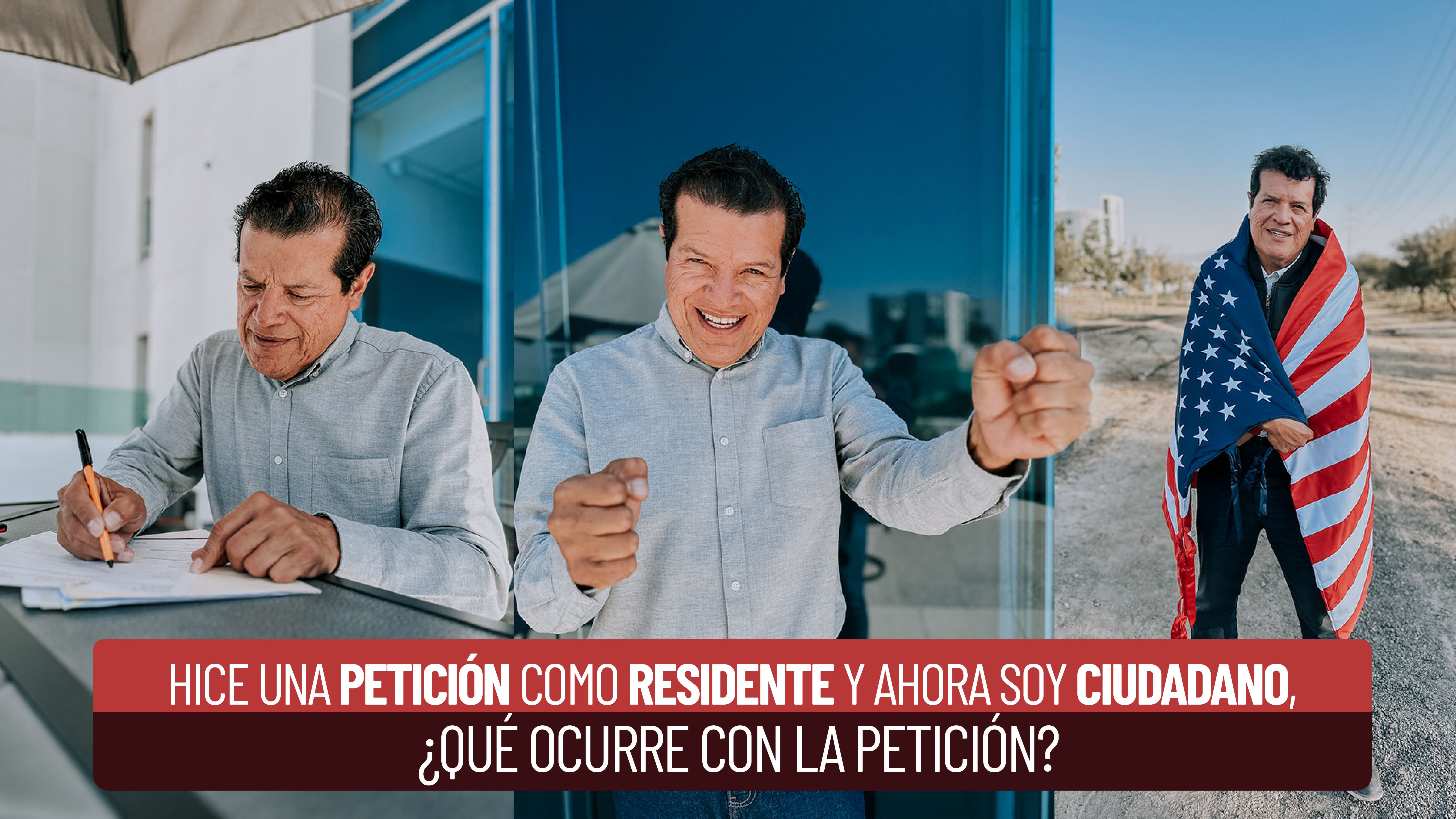 petición como residente