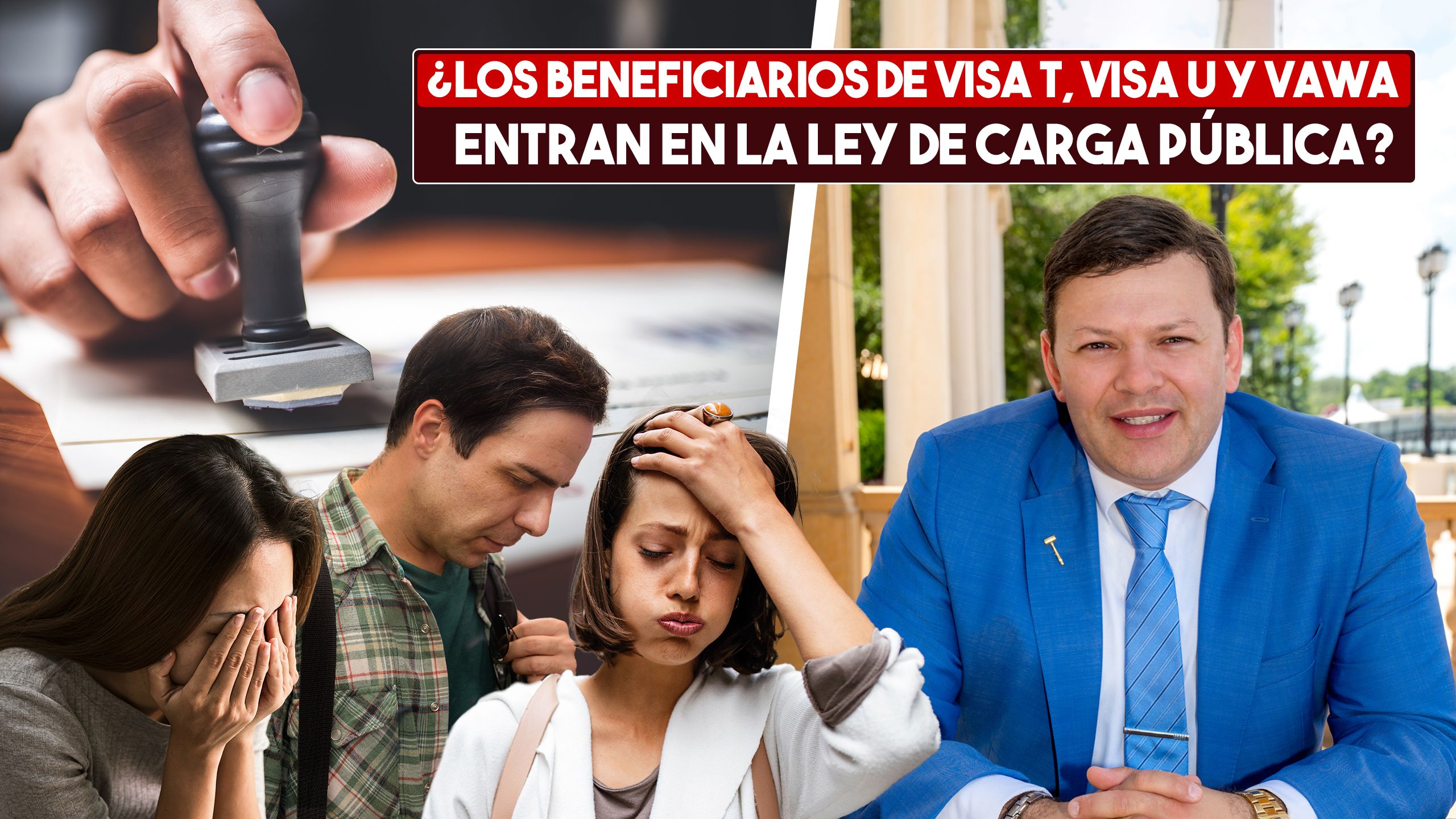 carga pública para Visa T